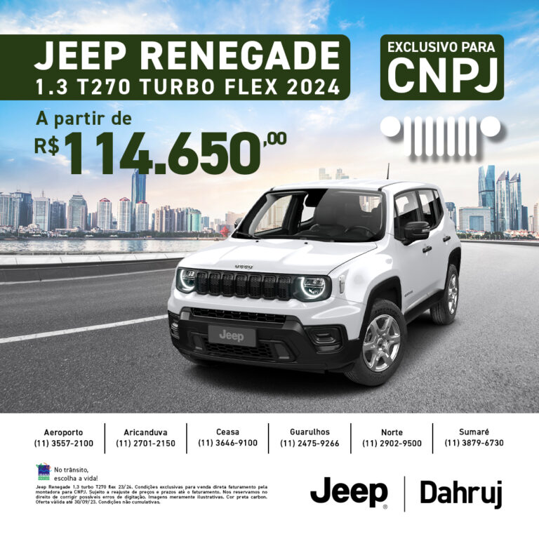 Jeep CNPJ 2023 JEEP DAHRUJ ARICANDUVA